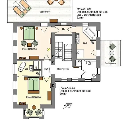 Villa-ottilienruh-master-suite Maison d'hôtes